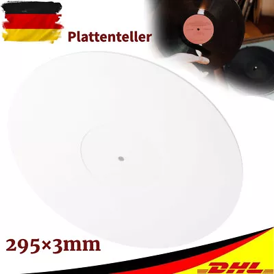 Kaufen Schallplatten-Matte Plattentellerauflage 3 Mm Acryl Schallplatten-Pad • 30.89€