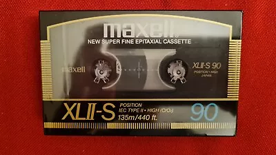 Kaufen Audiokassetten ► Maxell XL II-S 90 ◄ Tapedeck Music Cassette 1 Stk! OVP! • 15.50€