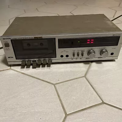 Kaufen Sharp RT-100H Stereo Cassette Deck Tapedeck Player Vintage Retro Old • 25€