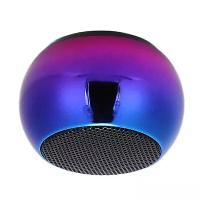 Kaufen Mini BT Lautsprecher Galvanisieren Gradient Farbe Stahl Kanone Wireless Laut SGH • 16.04€