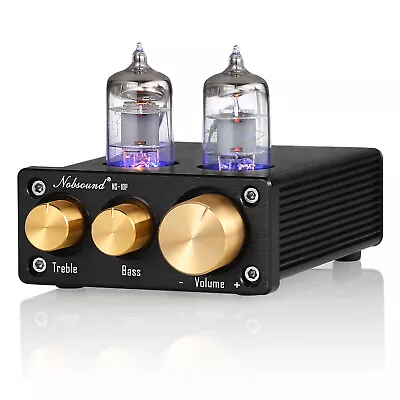 Kaufen Nobsound HiFi Röhren Vorverstärker Stereo Vacuum Tube Stereo Audio Bass Preamp • 46.99€