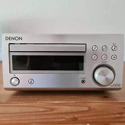 Kaufen Denon RCD-M41DAB FM/DAB/CD Receiver, Bluetooth Silber Neuwertig  • 250€