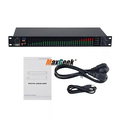 Kaufen EQ-777S 31 Professional Audio Equalizer Graphic Equalizer For Home KTV Stage Bar • 157.94€