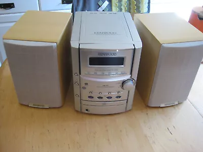 Kaufen Hifi Anlage, Kenwood, Kompaktanlage, Stereoanlage, CD Spieler, Kassette, Radio • 1€