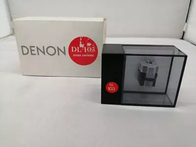 Kaufen Denon DL-103 Moving Coil Stereo-Tonabnehmer Schwarz Mit Etui Aus Japan • 182.93€