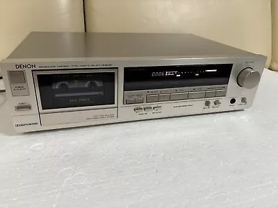Kaufen Denon DR-M12HR HX Pro Stereo Cassette Tape Deck Silber Made In Japan • 18€