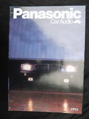Kaufen PANASONIC CAR AUDIO PROSPEKT Aus 1992, SEITEN 32,TECH.DATEN,CX DP15,CY RM 60,RM5 • 14.92€