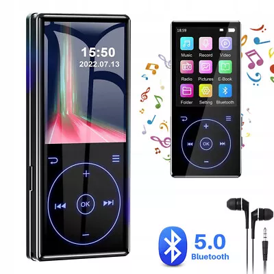Kaufen Bluetooth MP3 Musik Player LCD Display HiFi Bass Musik Spieler FM Radio Audio DE • 28.98€