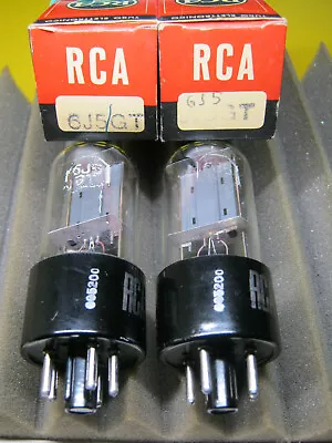 Kaufen 2 X 6J5GT  RCA - D-Getter - NOS/NIB - Same Nr. Code • 59€