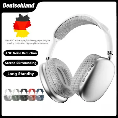 Kaufen Wireless Bluetooth Kopfhörer On Over Ear HiFi Stereo Drehbar Headphone Headset • 12.90€