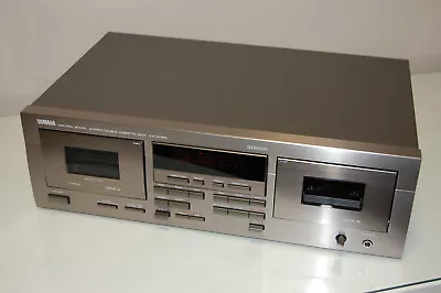 Kaufen Yamaha Natural Sound KX-W392 Doppel Kassettendeck Tape Recorder, Farbe Titan • 169€