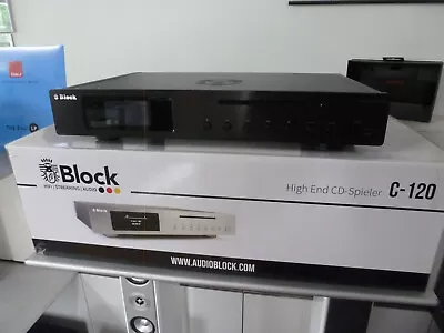 Kaufen Audioblock Block C-120, High-End-CD-PLayer, Schwarz • 599€