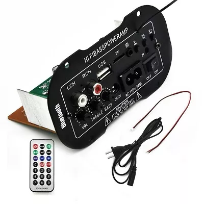 Kaufen High Fidelity 220 V Autozubehör BT HiFi Bass Audio USB TF MP3 FM Player • 22.02€