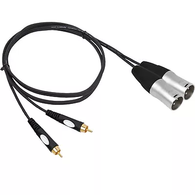 Kaufen BST PRO XLRM/RCAM Adapterkabel CHINCH/XLR 3m Lautsprecher Sound Bühne Event • 9.95€