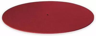 Kaufen Dynavox Plattentellerauflage PM2 Antistatischer Filz 30cm Rot 1 Stück OVP NEU • 16.49€