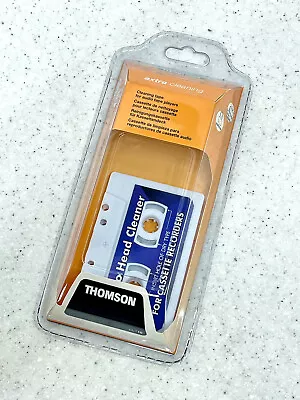 Kaufen THOMSON CLT-10 Head Extra Cleaner MC Audio Cassette Reinigungskassette Neu/OVP!! • 17.50€