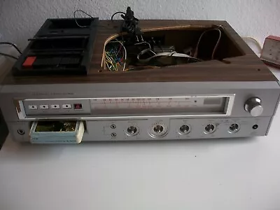 Kaufen Kompaktanlage Radio, Kassettenrecorder, 8 Track Player Defekt Elektroschrott • 18€