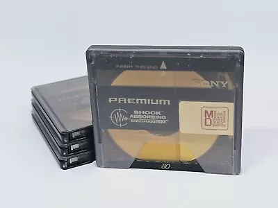 Kaufen 4x SONY Premium MD 80 Minidisk   • 19.90€