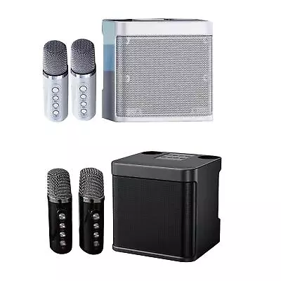 Kaufen Tragbarer Lautsprecher BT Strandhochzeits-Karaoke-Maschine Mit 2 Kabellosen • 33.86€