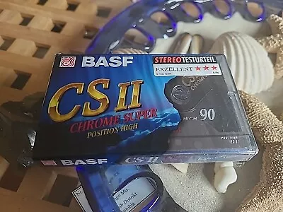 Kaufen MC, Cassette, Audio, Leerkassette BASF  CS II Chrome  90, Neu Verpackt OVP #13 • 8.95€