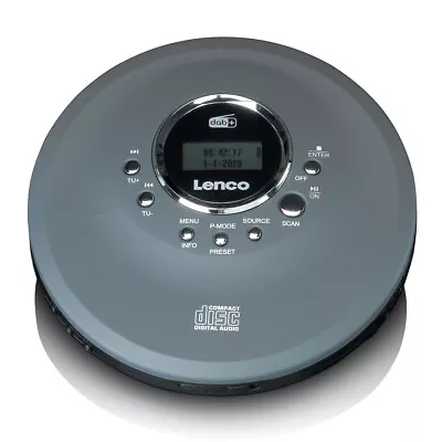 Kaufen Lenco CD-400GY Tragbarer CD/MP3-Player Grau CD CD-R CD-RW Dot-Matrix-Display FM • 64.99€