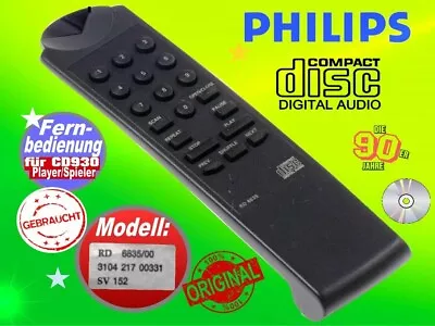Kaufen Fernbedienung Orig. Philips RD6835/00 Fernbedienung Für CD 930 CD Player/Spieler • 12.20€