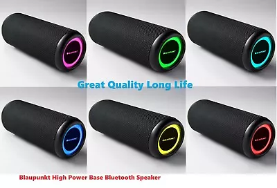 Kaufen Blaupunkt High Power Led Kabelloser Bluetooth Lautsprecher 20w Bass Tragbar Wasserdicht • 65.23€