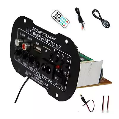 Kaufen 220V 12V Hi Fi Bass Power Subwoofer AMP Board Digitales Leistungsverstärker • 15.79€