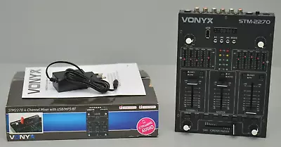 Kaufen Vonyx STM2270 DJ-Mischpult Mit Bluetooth, MP3 Und Soundeffekten Schwarz NEU • 119.99€