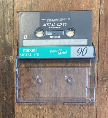 Kaufen Maxell Metal-CD 90 Position Metal Audio Kassette Cassette Tape - Bitte Lesen • 14.95€