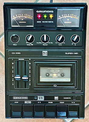 Kaufen GRUNDIG CN 830 Super HiFi Kassettenrecorder, Tape Deck Dolby NR, 100% Funktion • 209€