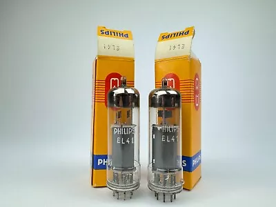 Kaufen 2x Philips EL41 Röhre NOS OVP Paar Endstufe Röhrenverstärker Neu • 19.99€