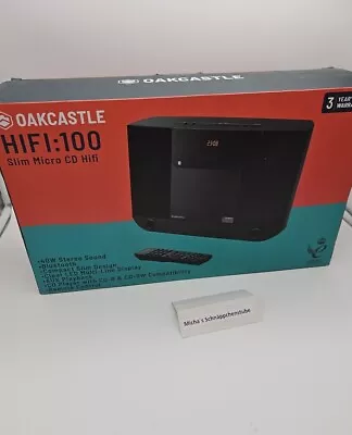 Kaufen Oakcastle HIFI100 Kompaktes HiFi-Stereosystem Radio CD Bluetooth AUX MP3-Player • 76.99€