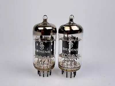 Kaufen 2x Siemens ECC83 Röhre Rarität Same Code Röhrenverstärker Tube Triode Germany • 22.50€