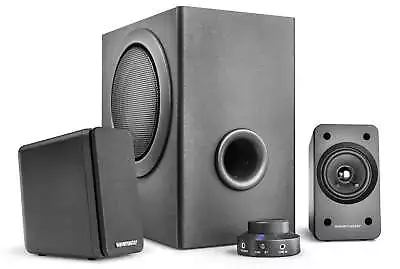 Kaufen Wavemaster MX3+ BT 2.1 Lautsprecher-System Bluetooth HiFi Soundsystem 50W Stereo • 99.40€