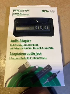 Kaufen Auvisio BTA-40 Audioadapter Für HiFi-Anlage/Kopfhörer, Freisprech-Funktion • 1€