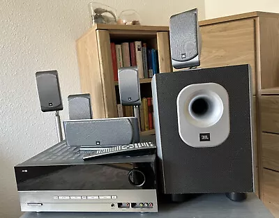 Kaufen Harman Kardon System 5.1 Gebraucht, AVR 132, Subwoofer Und 5 Lautsprecher • 100€