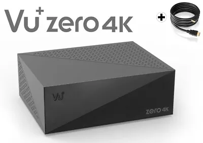 Kaufen VU+® Zero 4K Linux Sat Receiver UHD 2160p Mit 1x DVB-S2X MultiStream Tuner • 149€