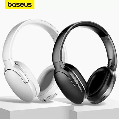 Kaufen Baseus Bluetooth Kopfhörer On-Ear Headset Stereo Bass Headphone HiFi Ohrhörer • 23.39€