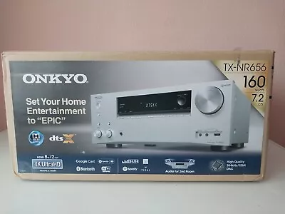 Kaufen Onkyo TX-NR656 AV Receiver 4K Dolby Atmos Bluetooth. WiFi  • 265€
