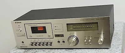 Kaufen Cybernet CTS -200C Tapedeck Kassettendeck Vintage Silber • 65€