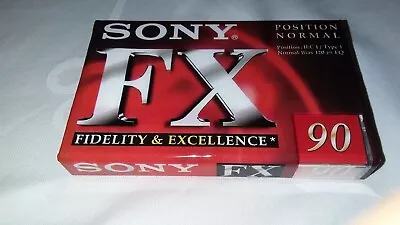 Kaufen SONY FX 90 | MC Audiokassette Leerkassette NEU OVP C-90 • 4€