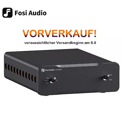 Kaufen Fosi Audio V3 Mono Leistungsverstärker Mini Monoblock Class D Verstärker TPA3255 • 149.99€