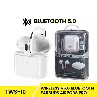 Kaufen Remax TWS-10i Wireless Stereo Musik Bluetooth Ohrhörer 5.3 Kompakt Und Exquisit • 17.78€