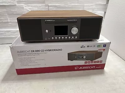 Kaufen Albrecht DR 890 CD Digitalradio CD Player Kompakt Stereo Anlage Holzdesign • 85€