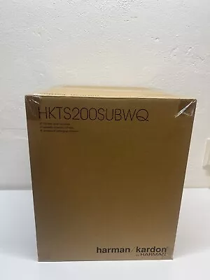 Kaufen Harman/Kardon HKTS200SUB Aktiv Subwoofer In Weiß Gebraucht OVP • 188€