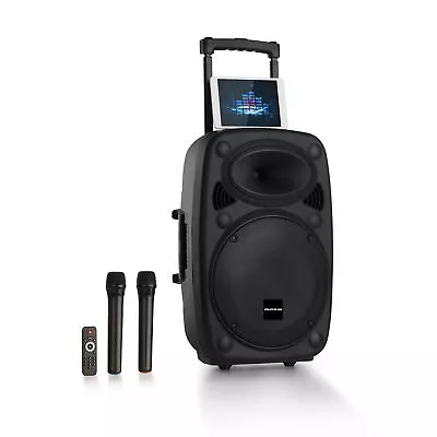 Kaufen B-WARE - Mobile PA Anlage Karaoke Box Lautsprecher Trolley Aktiv Box USB • 233.99€