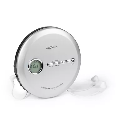 Kaufen Discman Tragbarer CD Player Portabler Mobil MP3 USB Programmierbar ESP Antishock • 39.99€