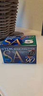 Kaufen TDK Musikkassetten°Leerkassetten°TDK High Position SA90  IECII/Type II°5er Pack • 39.95€