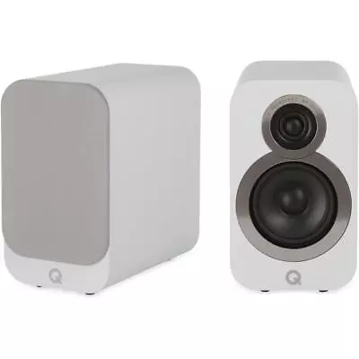 Kaufen Q Acoustics 3010 Regal-Lautsprecher Weiß Speakers White Boxen VERPACKUNGSSCHADEN • 204.99€